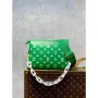 LV M20760 Louis Vuitton Coussin PM Handbag Green