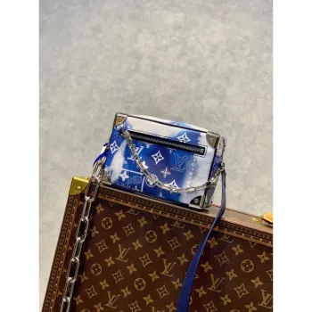 LV M20557 Louis Vuitton Mini Soft Trunk Blue