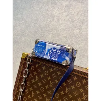 LV M20557 Louis Vuitton Mini Soft Trunk Blue
