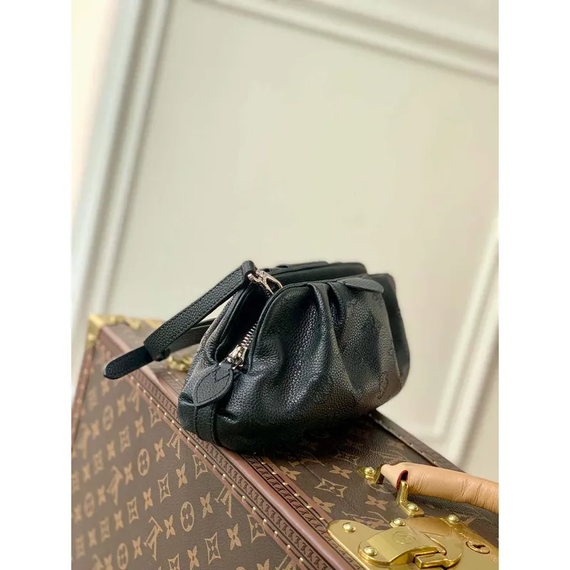 LV M80093 Louis Vuitton Scala Mini Pouch Bag M80497 Black