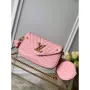 LV M56468 Louis Vuitton New Wave Multi Pochette Leather M56461 Pink