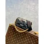 LV M81398 Louis Vuitton Wallet On Strap Bubblegram Black