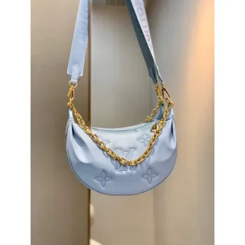 LV M59825 Louis Vuitton Over The Moon Bag Glacier Blue
