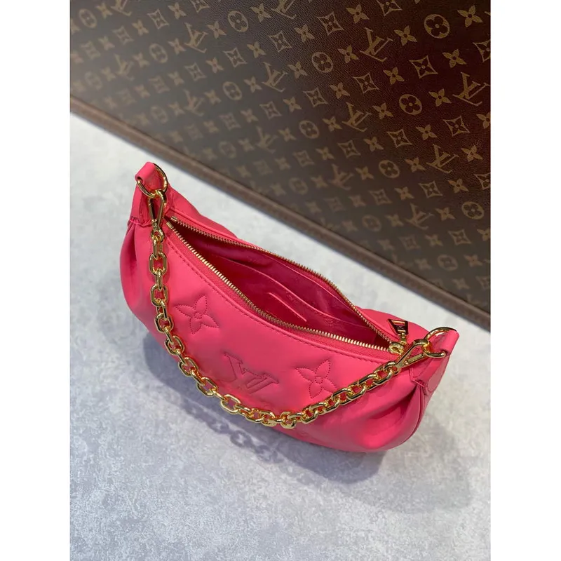 LV M59915 Louis Vuitton Over The Moon Bag Dragon Fruit Pink