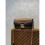 LV M46126 Louis Vuitton Marceau Monogram Handbag Black