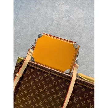 LV M45785  Louis Vuitton LVxNBA Handle Trunk Orange
