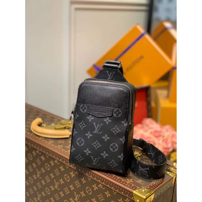 LV M30741 Louis Vuitton Outdoor Slingbag Black