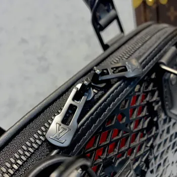 LV M20355 Louis Vuitton Alma PM Handbag Patent Calfskin Black