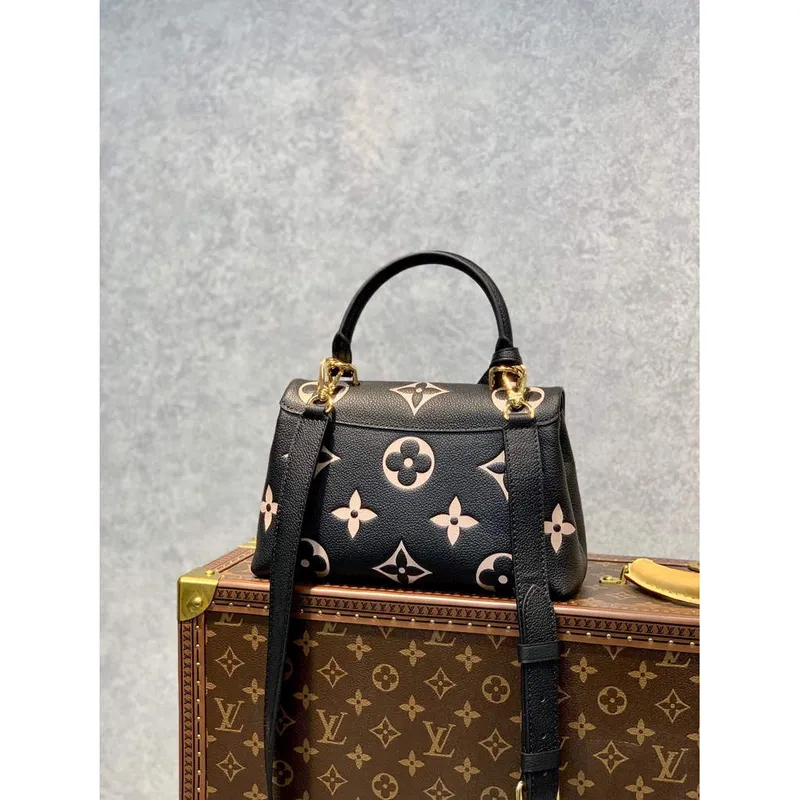 LV M45978 Louis Vuitton Madeleine BB Handbag Black