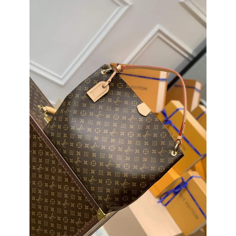 LV M43704 Louis Vuitton Graceful MM M43701 Monogram