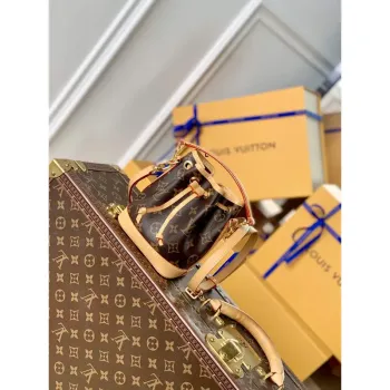 LV M81266 Louis Vuitton Nano Noé Monogram Bag — Heritage Miniature with Modern Versatility