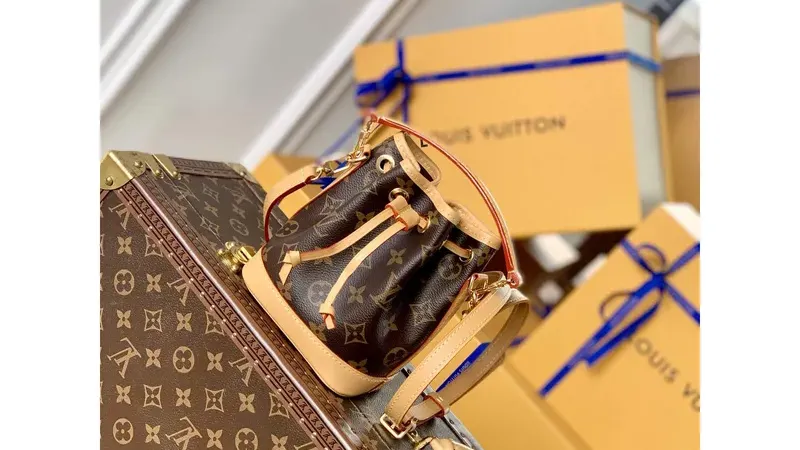 LV M81266 Louis Vuitton Nano Noé Monogram Bag — Heritage Miniature with Modern Versatility