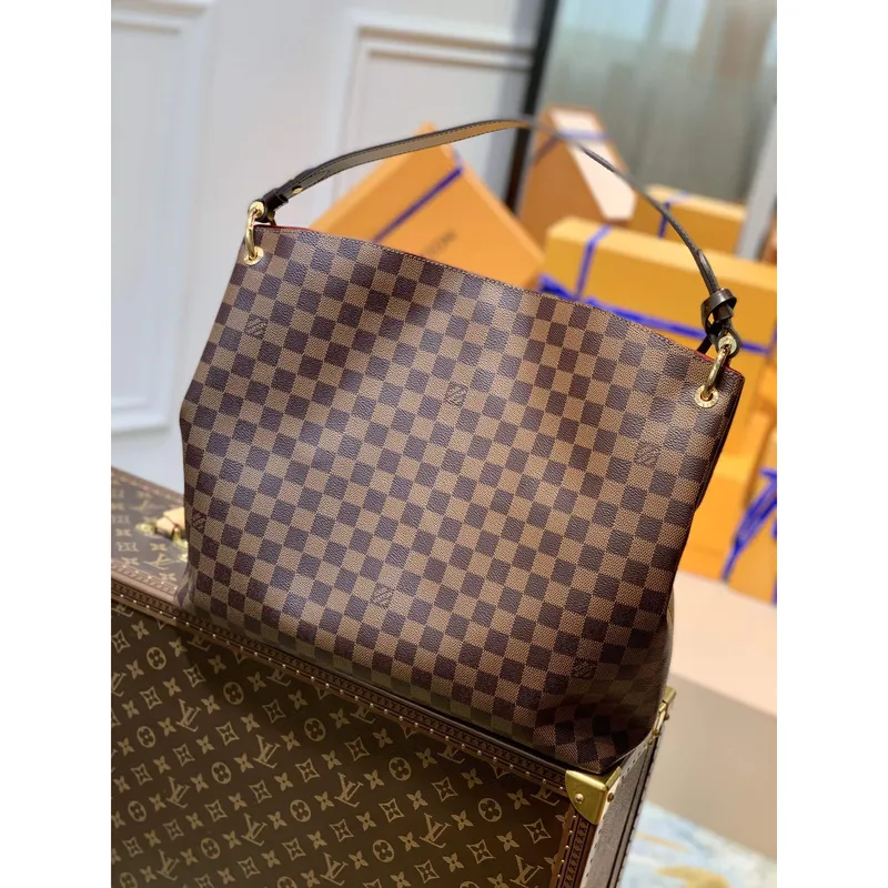 LV N44045 Louis Vuitton Graceful MM N42233 Damier Ebène