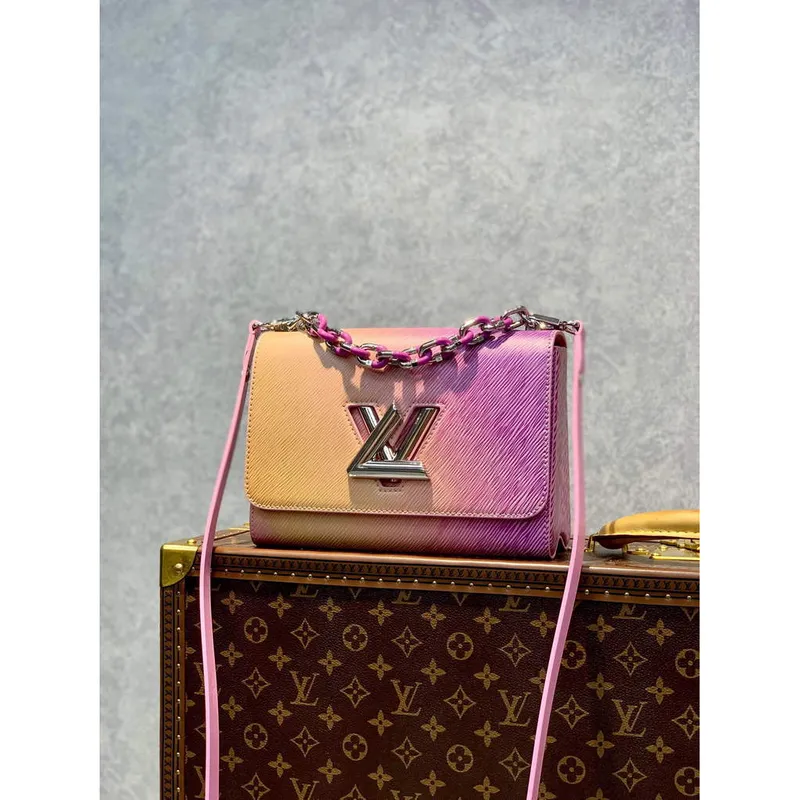 LV M59894 Louis Vuitton Twist MM Epi Grained Cowhide Leather