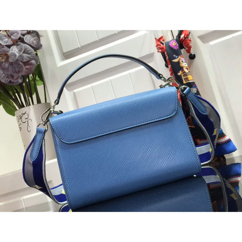 LV M57505 Louis Vuitton Twist MM Epi Grained Cowhide Leather