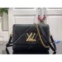 LV M59029 Louis Vuitton Twist MM High End Leathers