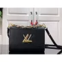 LV M59411 Louis Vuitton Twist MM Black