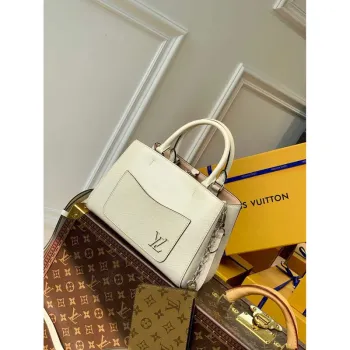 LV M20520 Louis Vuitton Marelle Tote BB Quartz White