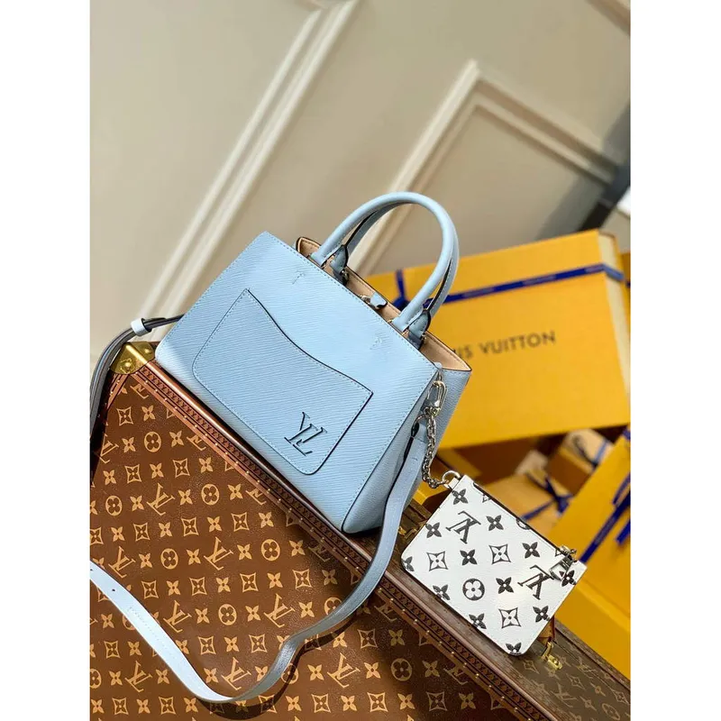 LV M59950 Louis Vuitton Marelle Tote BB Blue