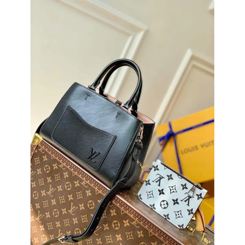 LV M59952 Louis Vuitton Marelle Tote BB Black