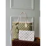 LV M46102 Louis Vuitton Neverfull MM Tote Bag M46103