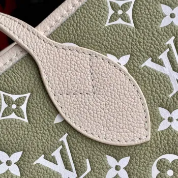 LV M46102 Louis Vuitton Neverfull MM Tote Bag M46103