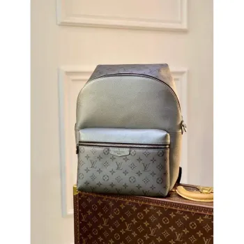 LV M30835 Louis Vuitton Discovery Backpack PM Silver