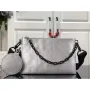 LV M59681 Louis Vuitton In The Loop Trio Pouch Silver