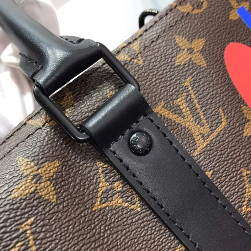 LV N44642 Louis Vuitton Keepall 50B Travel Bag Monogram