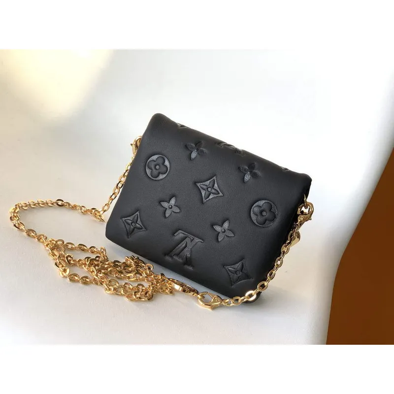 Louis Vuitton M81125 Beltbag Coussin LV M81127 Bag Monogram Black