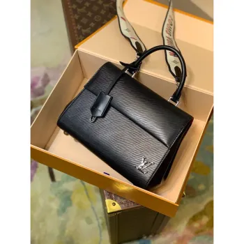 LV M59134 Louis Vuitton Cluny BB Handbag Black