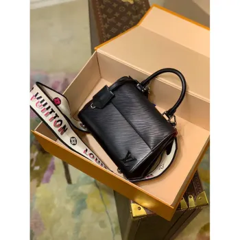 LV M58925 Louis Vuitton Cluny Mini Handbag Black