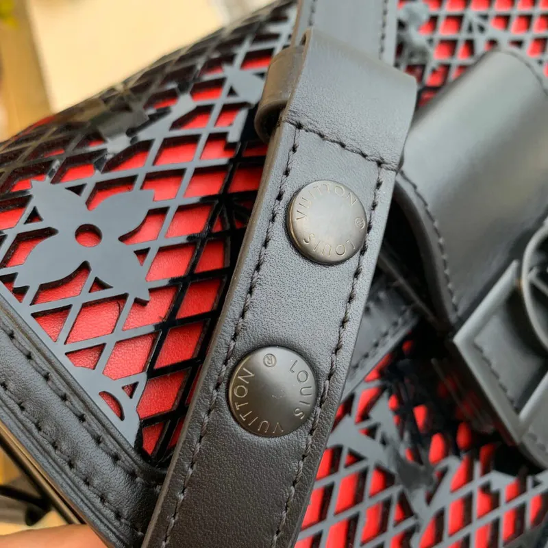 LV M20359 Louis Vuitton Mini Dauphine Handbag Black