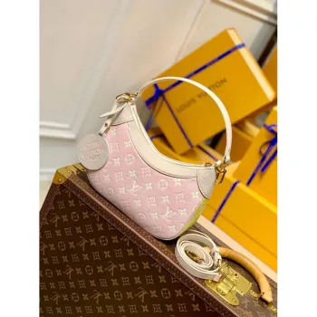 LV M46113 Louis Vuitton Bagatelle BB Bag M46091 Pink