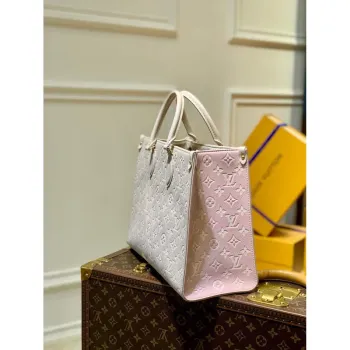 LV M46128 Louis Vuitton Onthego MM Bag M46060 Pink