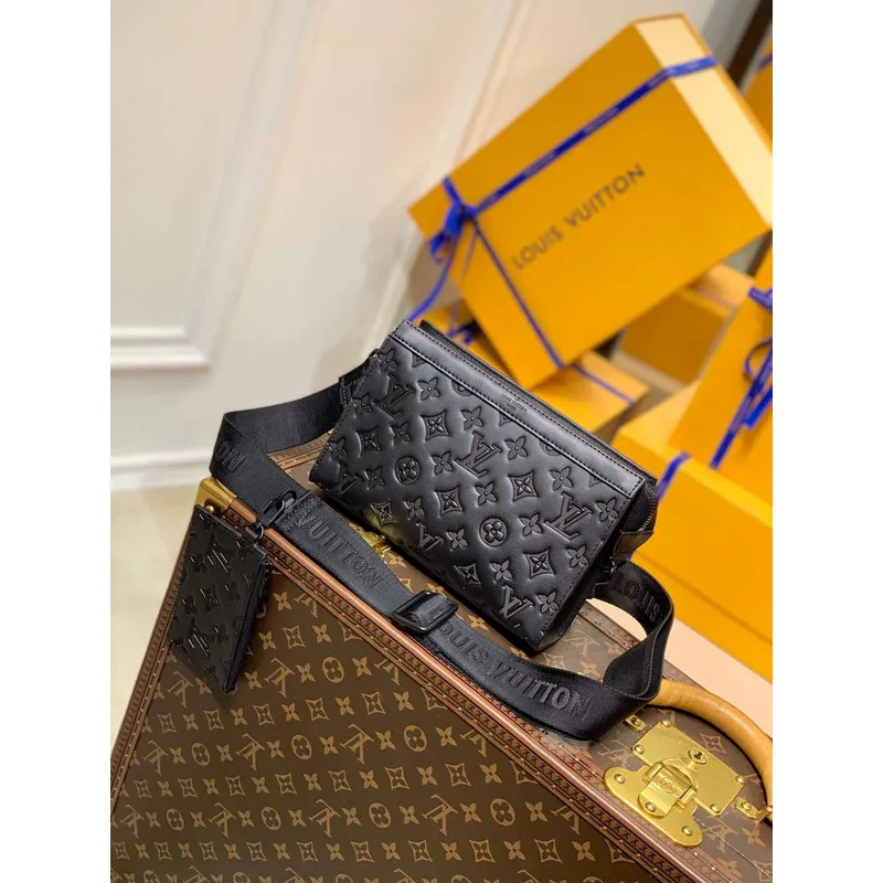 LV M81115 Louis Vuitton Gaston Wearable Wallet Black
