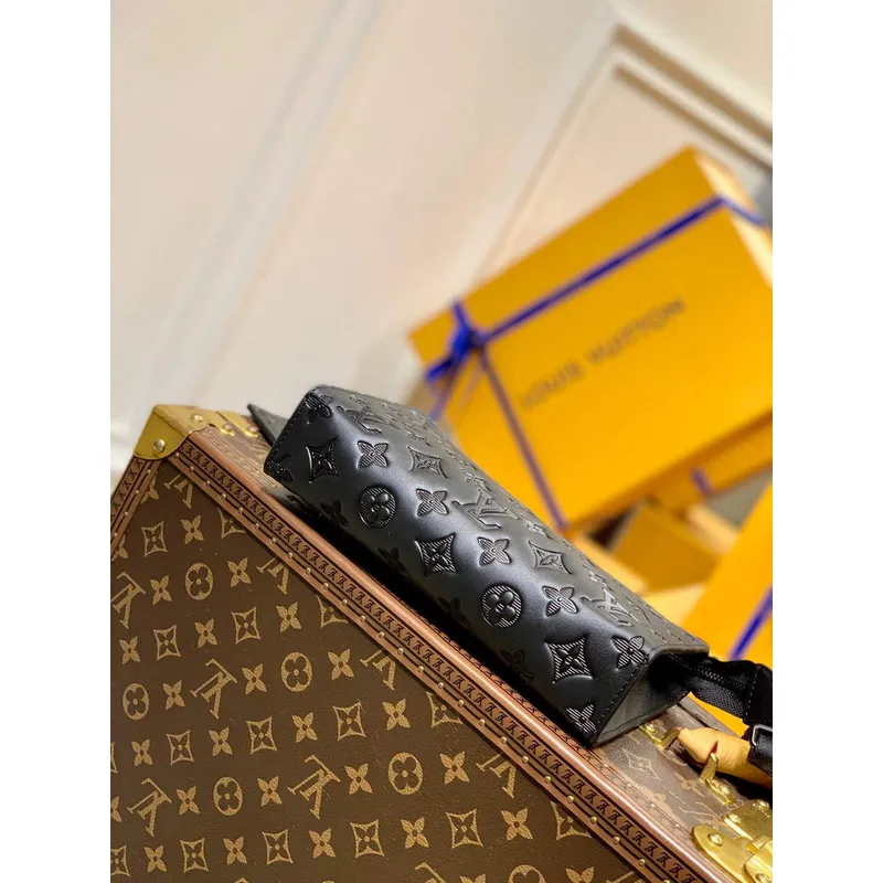 LV M81115 Louis Vuitton Gaston Wearable Wallet Black