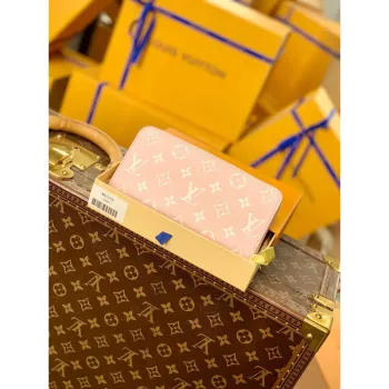 LV M81279 Louis Vuitton Zippy Wallet M81280 Pink