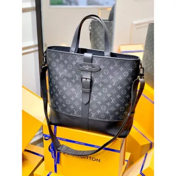 LV M45914 Louis Vuitton Saumur Tote Black
