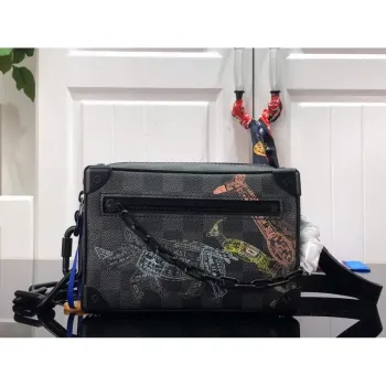 LV N45278 Louis Vuitton Mini Soft Trunk Black