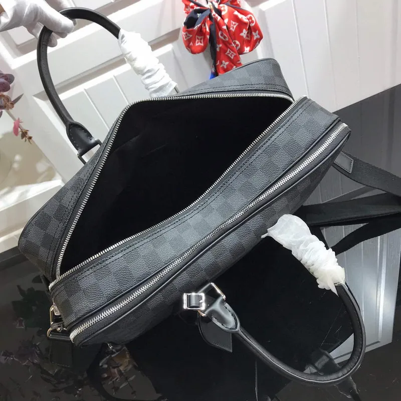 Louis Vuitton N40007 LV M43423 Porte Documents Voyage Damier