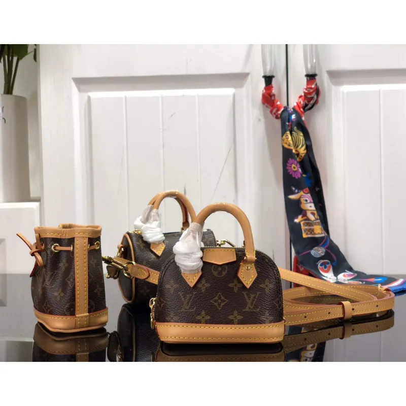 LV M81081 Louis Vuitton Trio Mini Icones Monogram Bag