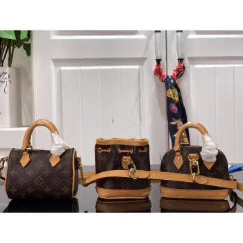 LV M81081 Louis Vuitton Trio Mini Icones Monogram Bag
