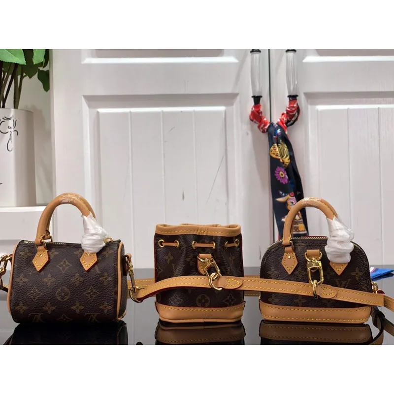 LV M81081 Louis Vuitton Trio Mini Icones Monogram Bag