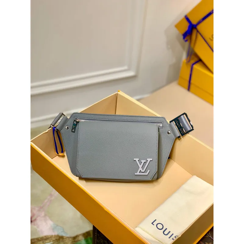 LV M59625 Louis Vuitton New Sling Bag Gray