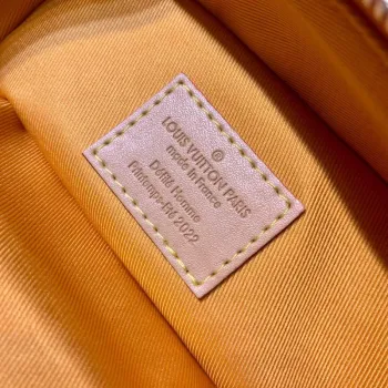 LV M59666 Louis Vuitton Vertical Box Trunk yellow