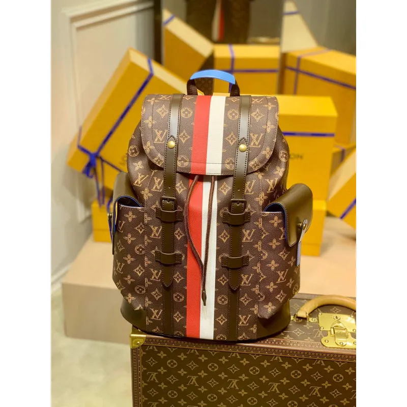 LV M59662 Louis Vuitton Christopher Monogram Backpack