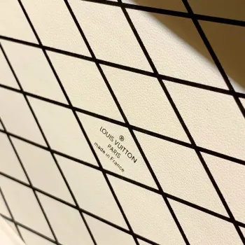 LV M59717 Louis Vuitton Petite Malle Denim Bag Blue