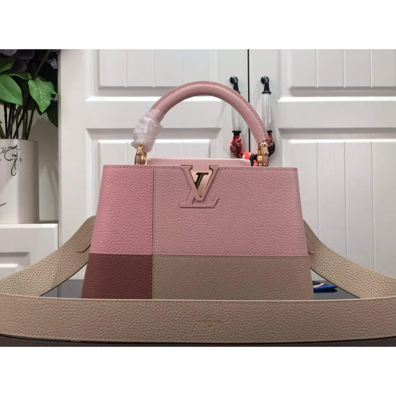 LV M59269 Louis Vuitton Capucines BB Handbag Rose