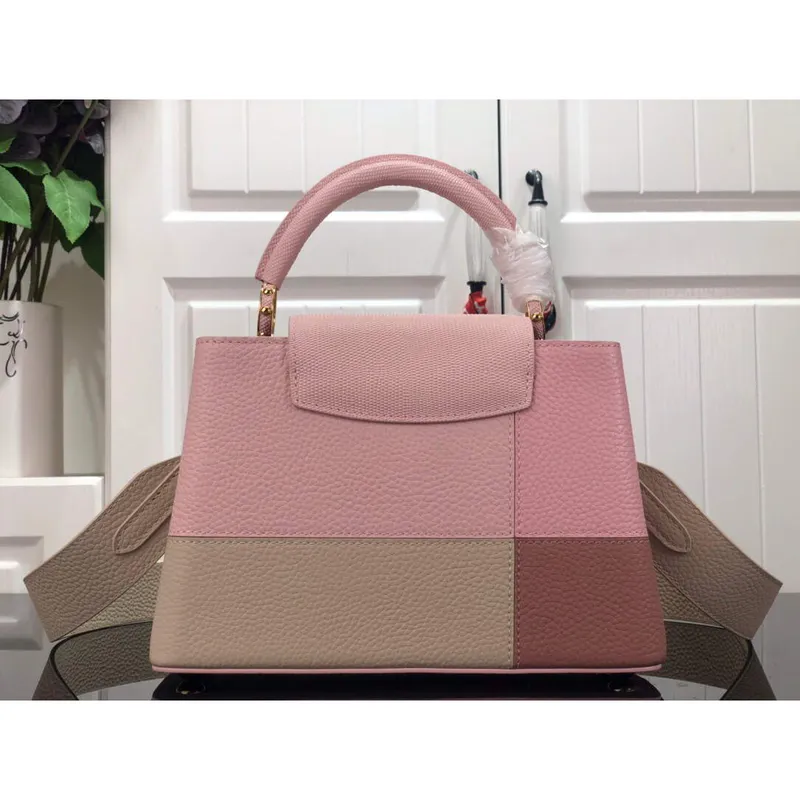 LV M59269 Louis Vuitton Capucines BB Handbag Rose